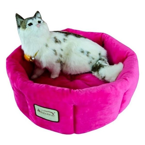 Aeromark Aeromark C03CZH Armarkat Pet Bed Cat Bed 15 x 15 x 7 - Pink C03CZH